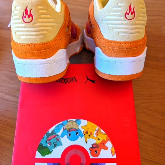 PUMA x Pokemon Slipstream Charmander Jr size 7 EUC - Picture 5 of 8